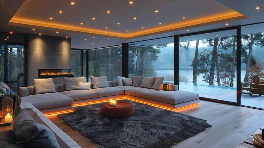 20 Living Room Ceiling Lighting Ideas for Home Decoration in 2024