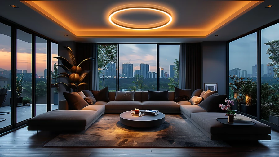 20 Living Room Ceiling Lighting Ideas for Home Decoration in 2024