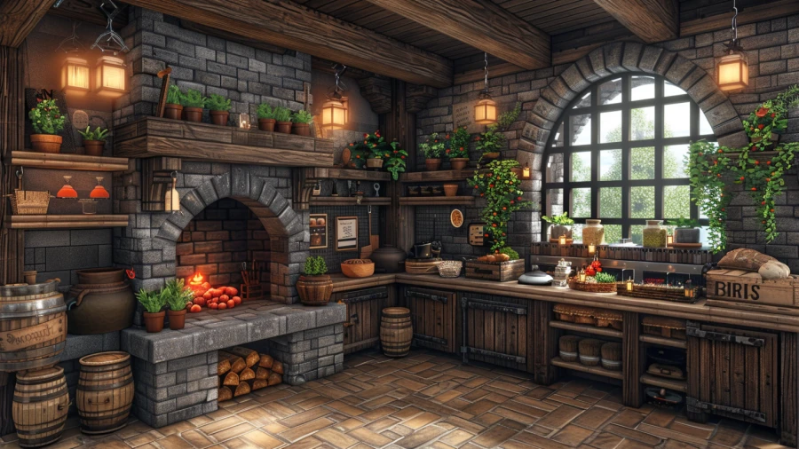Build Your Dream Kitchen with These Unique Minecraft Kitchen Ideas 2024
