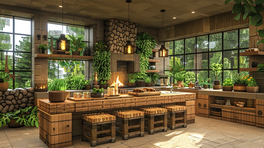 Build Your Dream Kitchen with These Unique Minecraft Kitchen Ideas 2024
