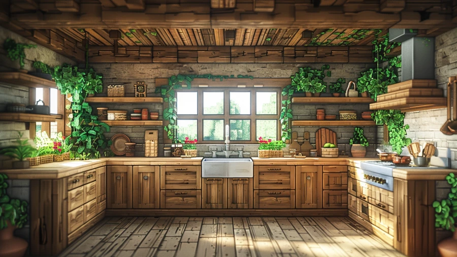 Build Your Dream Kitchen with These Unique Minecraft Kitchen Ideas 2024