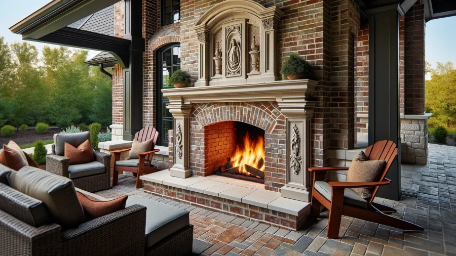 Amazing Outdoor Fireplace Ideas to Create a Charming Backyard in 2024