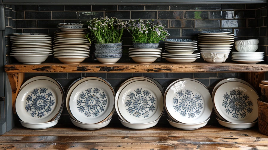 20 Plate Racks Ideas to Organize and Enhance Your Kitchen