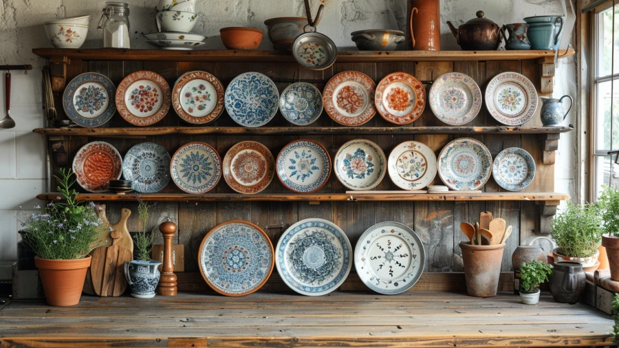 20 Plate Racks Ideas to Organize and Enhance Your Kitchen