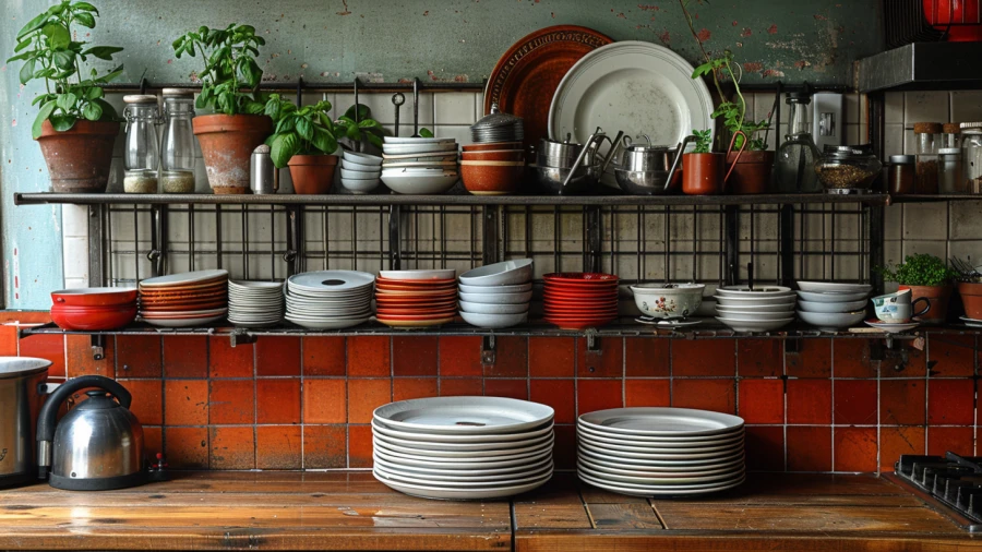 20 Plate Racks Ideas to Organize and Enhance Your Kitchen
