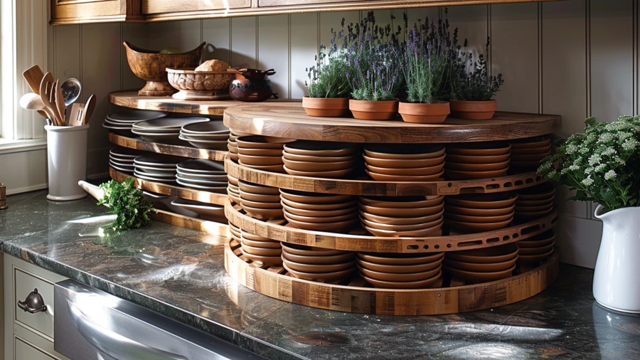 20 Plate Racks Ideas to Organize and Enhance Your Kitchen