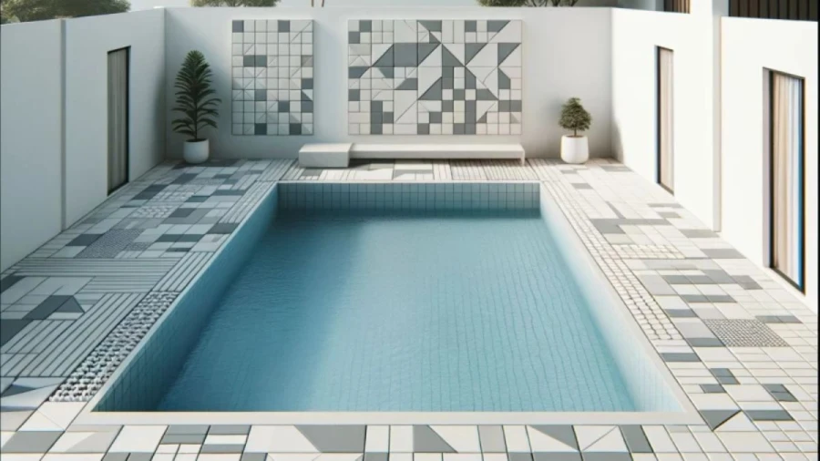 Inspiring Pool Tile Ideas to create a sense of depth in Swimming Pools