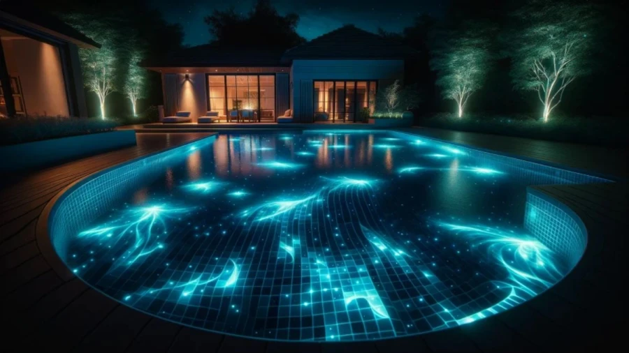 Inspiring Pool Tile Ideas to create a sense of depth in Swimming Pools