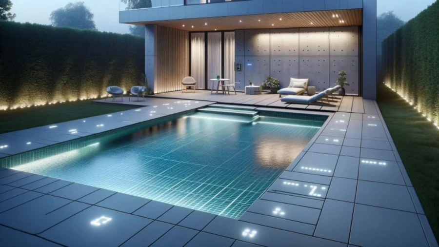 Inspiring Pool Tile Ideas to create a sense of depth in Swimming Pools