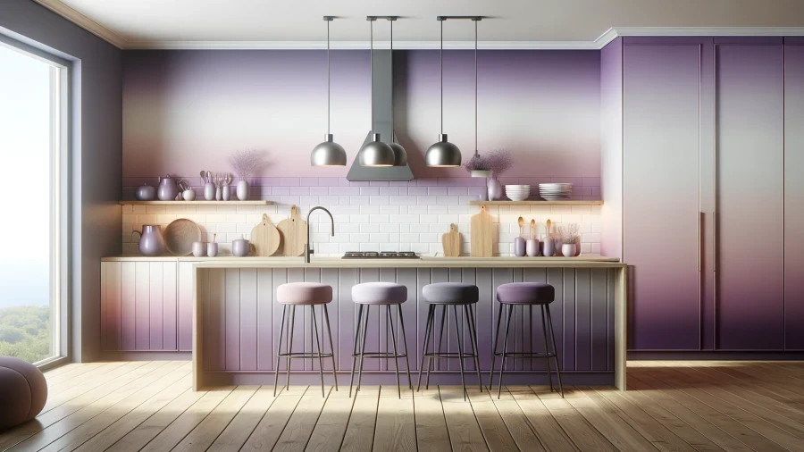 12 Purple Kitchen Ideas to Remodel Your Kitchen with Gorgeous Purple Color