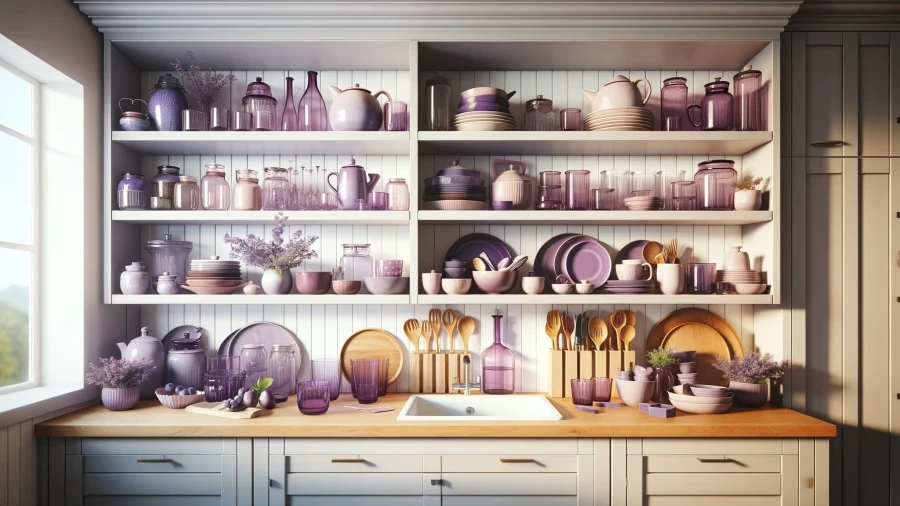 12 Purple Kitchen Ideas to Remodel Your Kitchen with Gorgeous Purple Color
