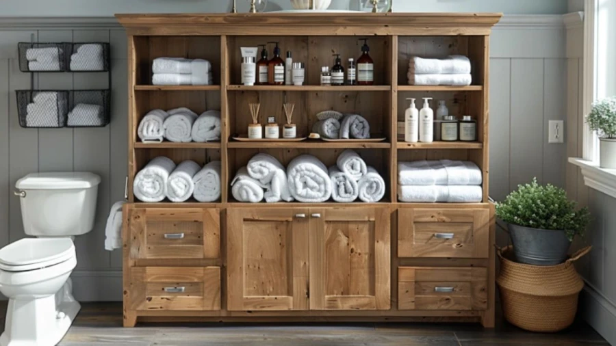 Creative 20 Small Bathroom Storage Ideas to Make Your Home Space Big