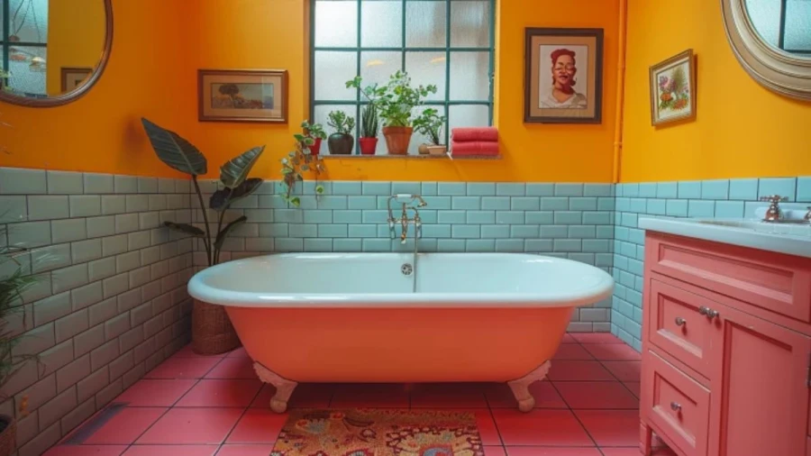 Stylish 20 Small Bathroom Tile Ideas to Brighten Your Bathroom