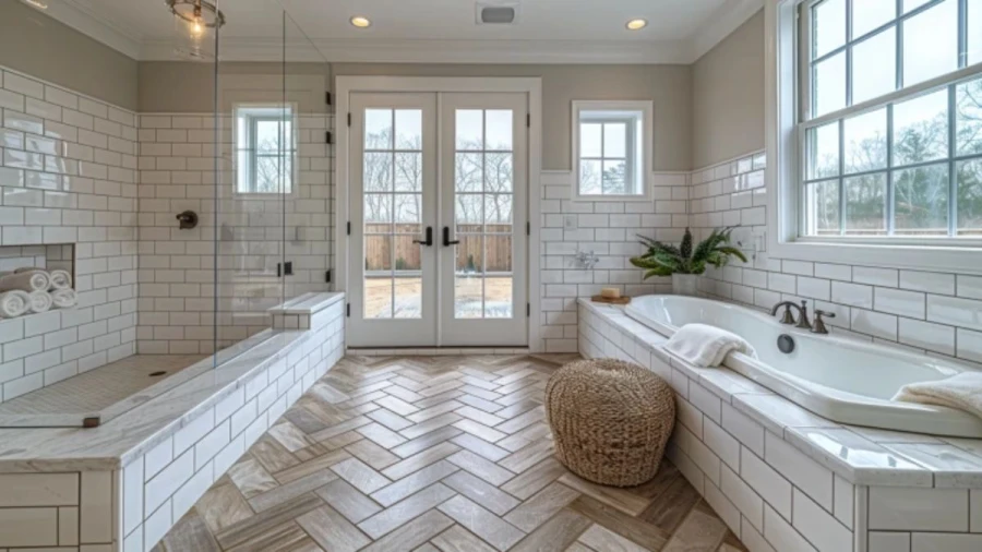 Stylish 20 Small Bathroom Tile Ideas to Brighten Your Bathroom