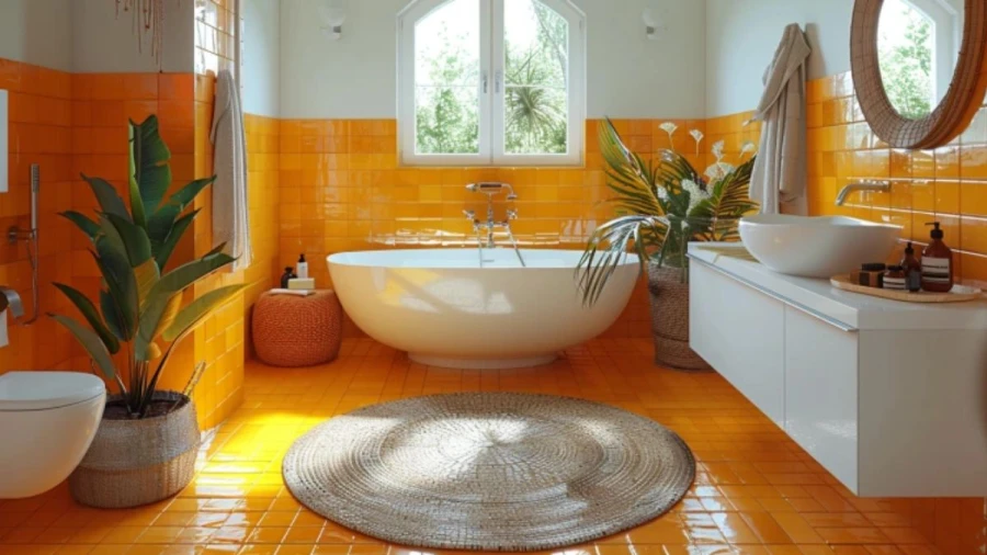 Stylish 20 Small Bathroom Tile Ideas to Brighten Your Bathroom