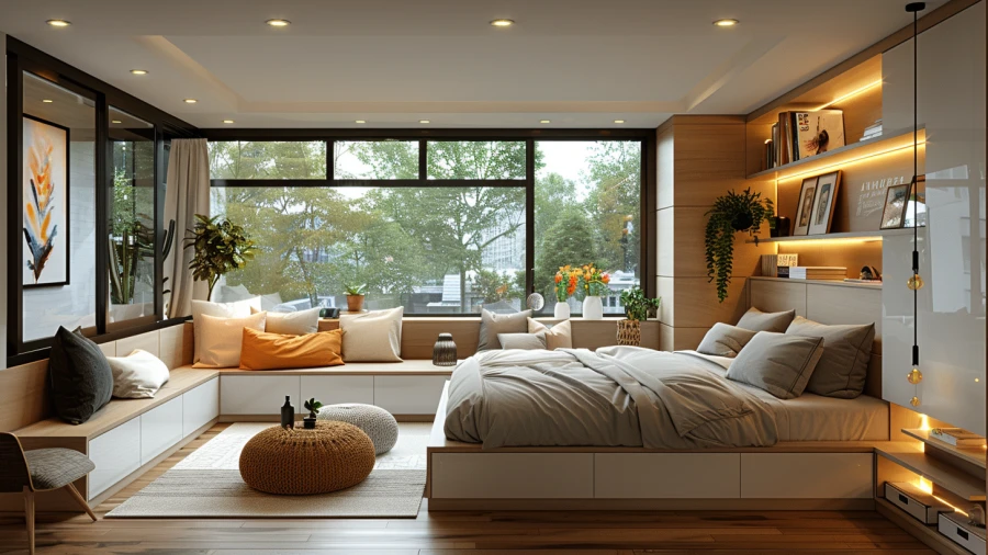 Top 20 Small Bedroom Ideas 2024 for Maximizing Space and Comfort