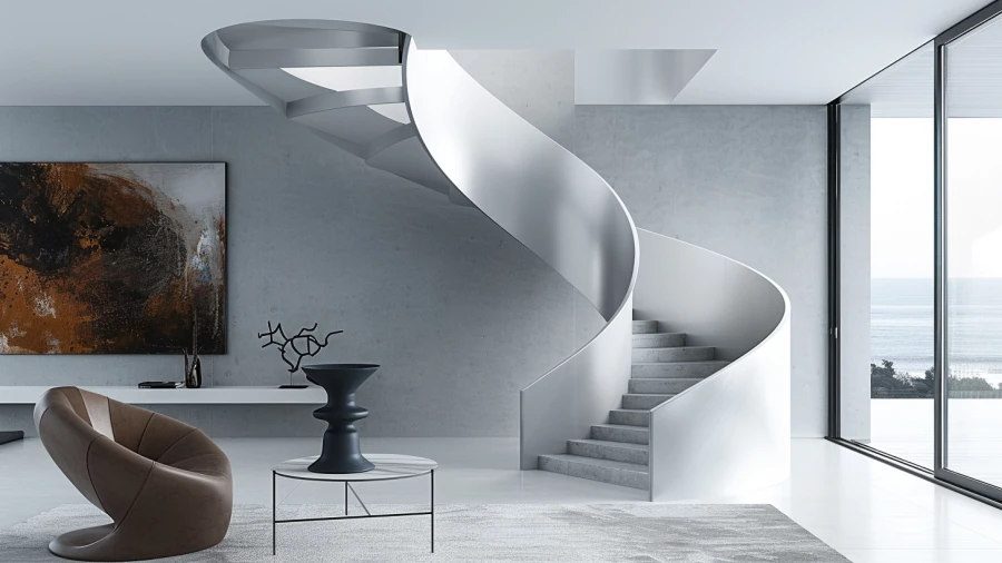 20 Creative and Functional Spiral Staircase Ideas for Your Home