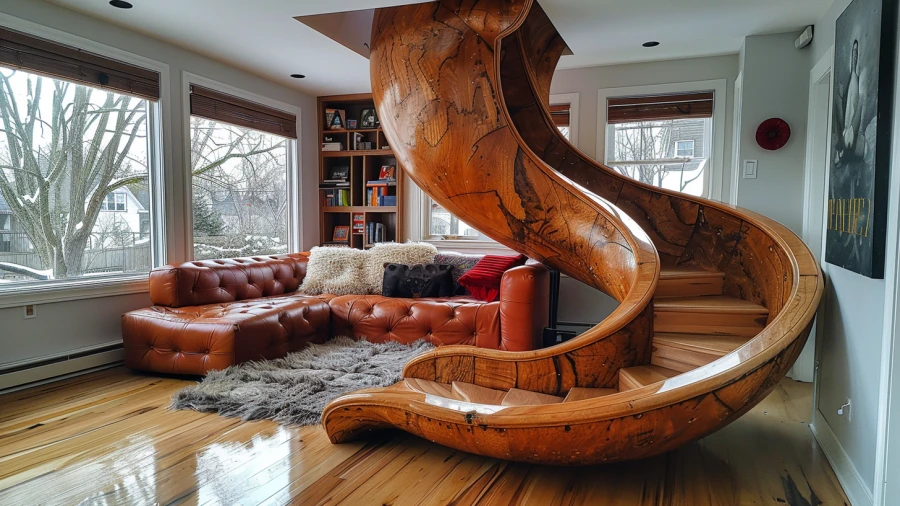 20 Creative and Functional Spiral Staircase Ideas for Your Home
