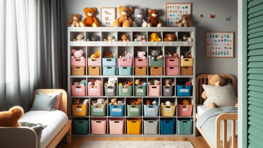Cute and Best Stuffed Animal Storage Ideas to Your Child's Room