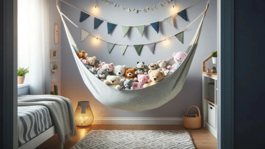 Cute and Best Stuffed Animal Storage Ideas to Your Child's Room