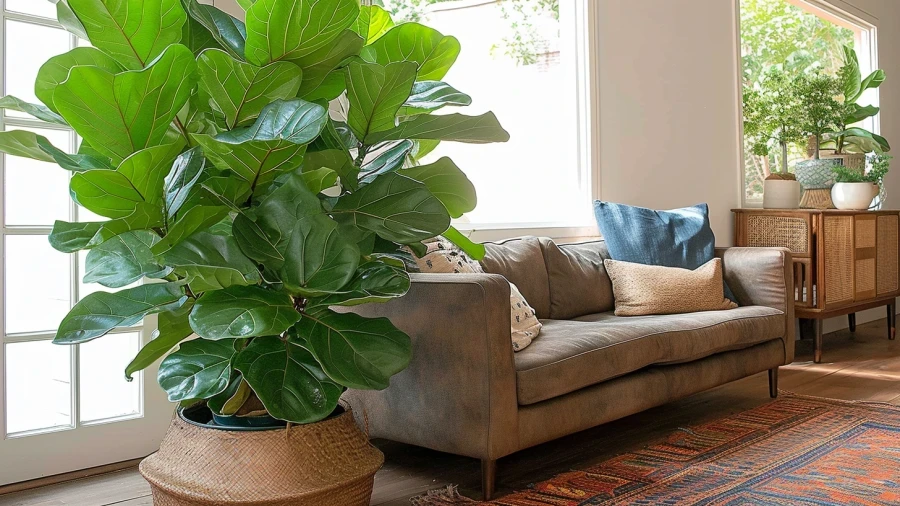 Beautiful Large and Tall Indoor Plants Ideas to Brighten Up Your Living Corner