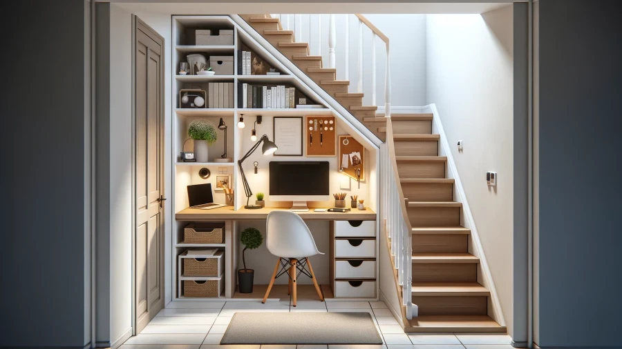 Smart Under-Stair Storage Ideas and Designs 2024 to Optimize Space Under Your Stairs
