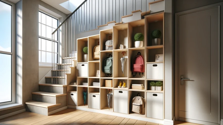 Smart Under-Stair Storage Ideas and Designs 2024 to Optimize Space Under Your Stairs