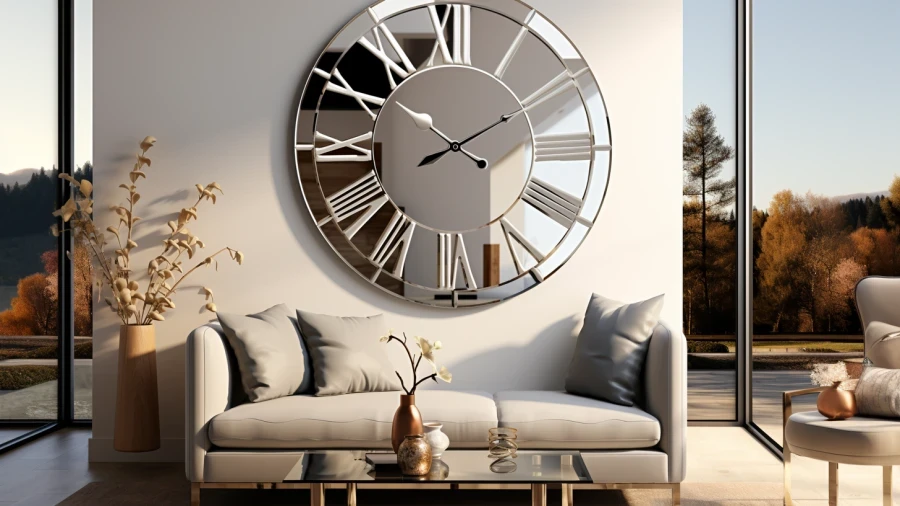 Stylish Wall Clock Design Ideas to Decorate Your Living Room in 2024