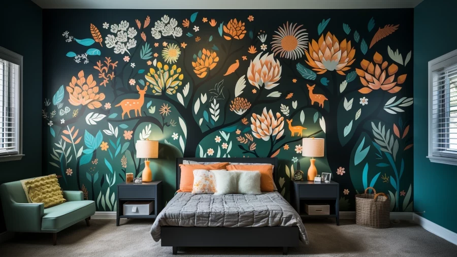 11 Creative Wall Mural Ideas to Brighten Your Home