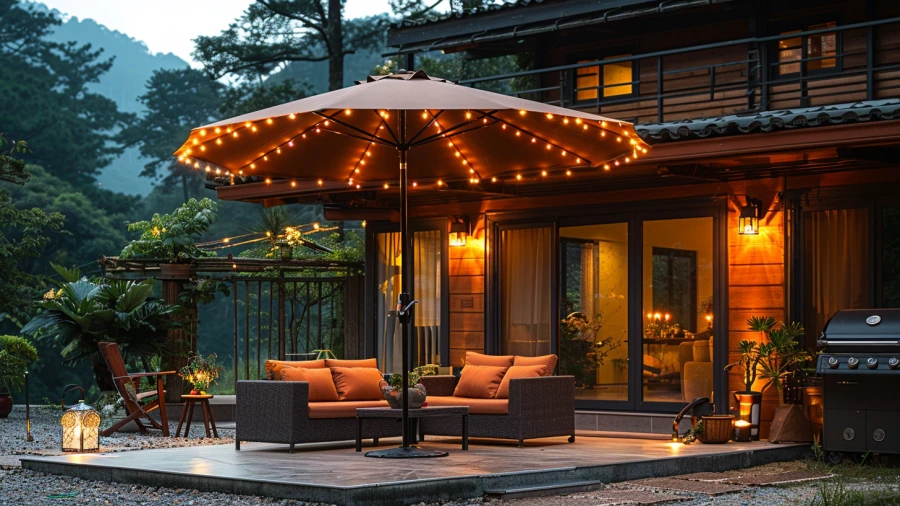 20 Backyard String Light Ideas for Illuminating Outdoor Charm