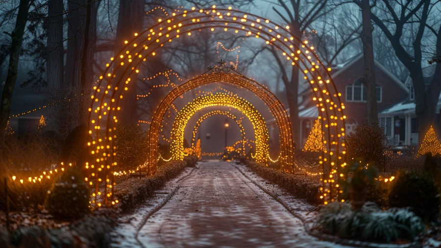 20 Backyard String Light Ideas for Illuminating Outdoor Charm