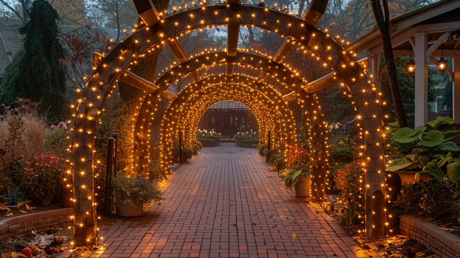 20 Backyard String Light Ideas for Illuminating Outdoor Charm
