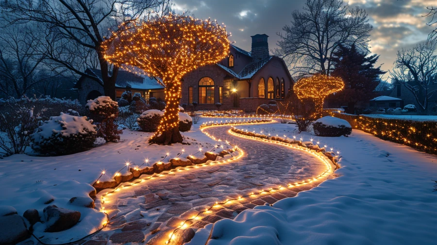 20 Backyard String Light Ideas for Illuminating Outdoor Charm