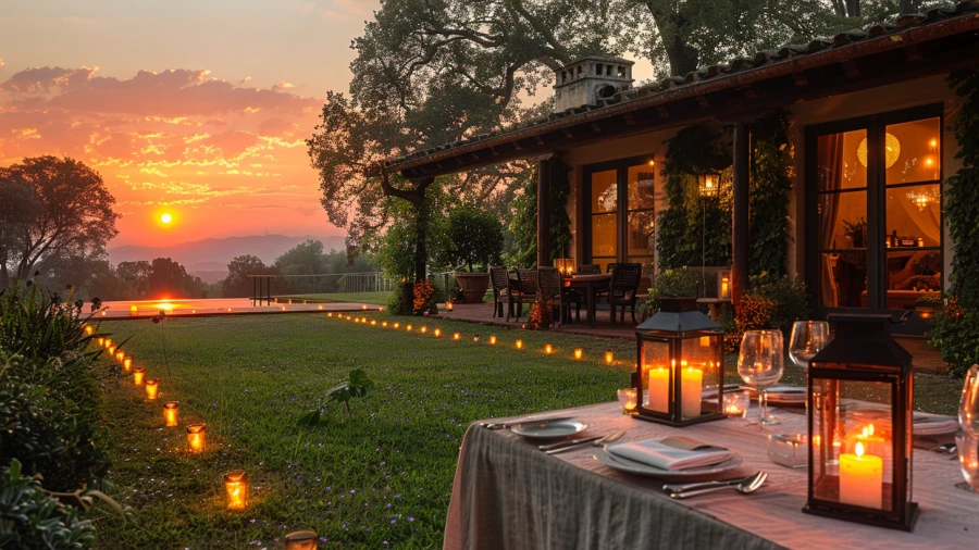 20 Backyard String Light Ideas for Illuminating Outdoor Charm