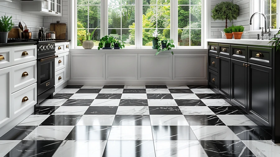 20 Black and White Laundry Room Ideas For a Timeless Charm
