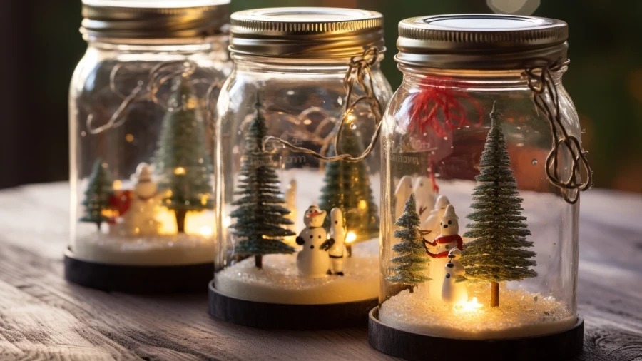 10 Creative Christmas Mason Jar Crafts for a Handmade Holiday