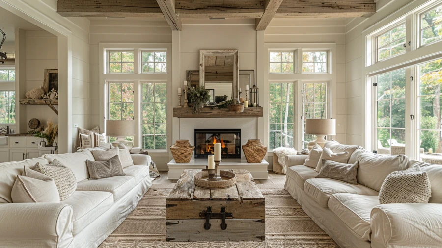20 Farmhouse Living Room Ideas to Create a Cozy and Inviting Space
