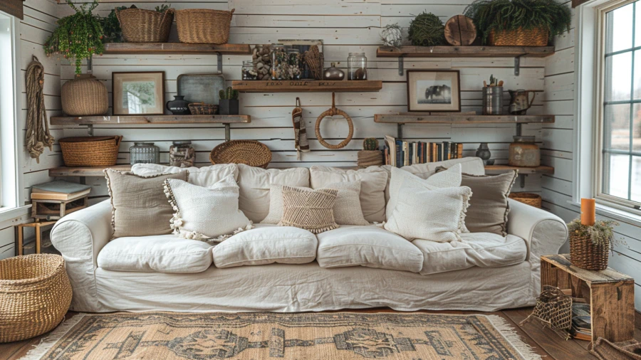 20 Farmhouse Living Room Ideas to Create a Cozy and Inviting Space