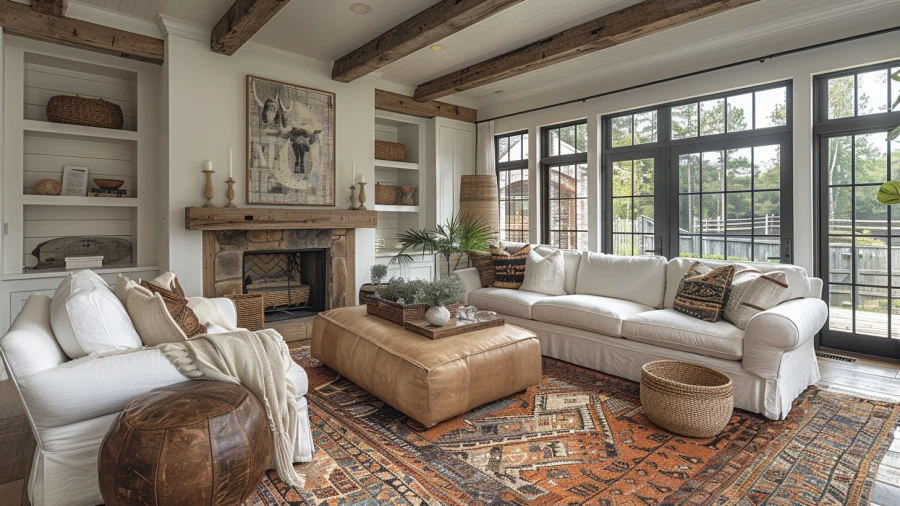 20 Farmhouse Living Room Ideas to Create a Cozy and Inviting Space