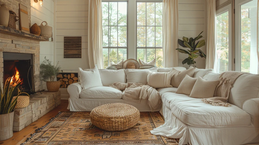 20 Farmhouse Living Room Ideas to Create a Cozy and Inviting Space