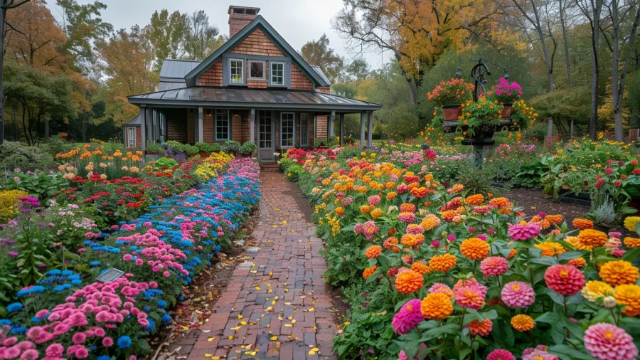 20 Flower Garden Ideas to Brighten Your Yard