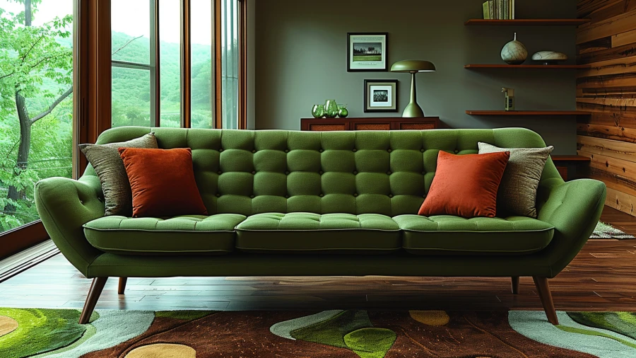Add Freshness to Your Living Space with These 20 Green Sofa Ideas