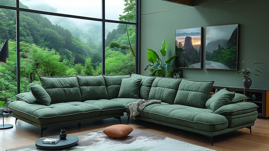 Add Freshness to Your Living Space with These 20 Green Sofa Ideas
