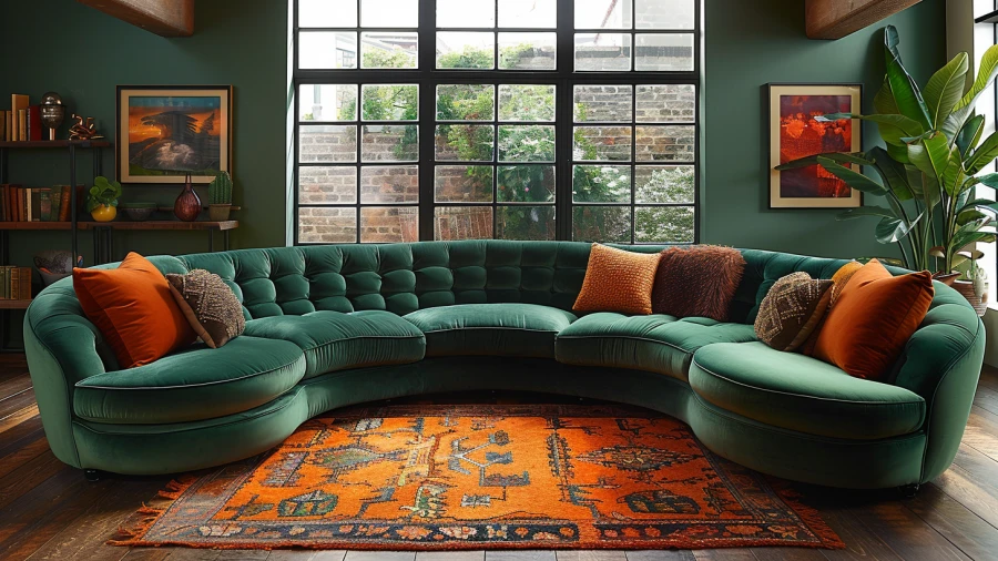 Add Freshness to Your Living Space with These 20 Green Sofa Ideas