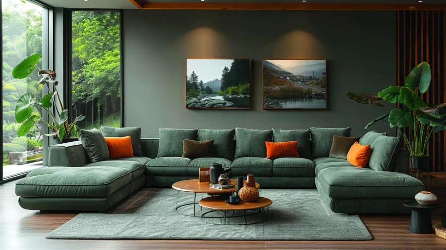 Add Freshness to Your Living Space with These 20 Green Sofa Ideas