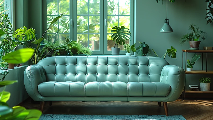 Add Freshness to Your Living Space with These 20 Green Sofa Ideas
