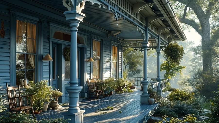 8 Enchanting Haint Blue Paint Colors for a Pleasant Front Porch