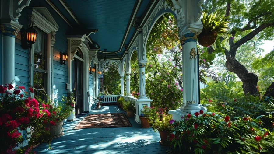 8 Enchanting Haint Blue Paint Colors for a Pleasant Front Porch