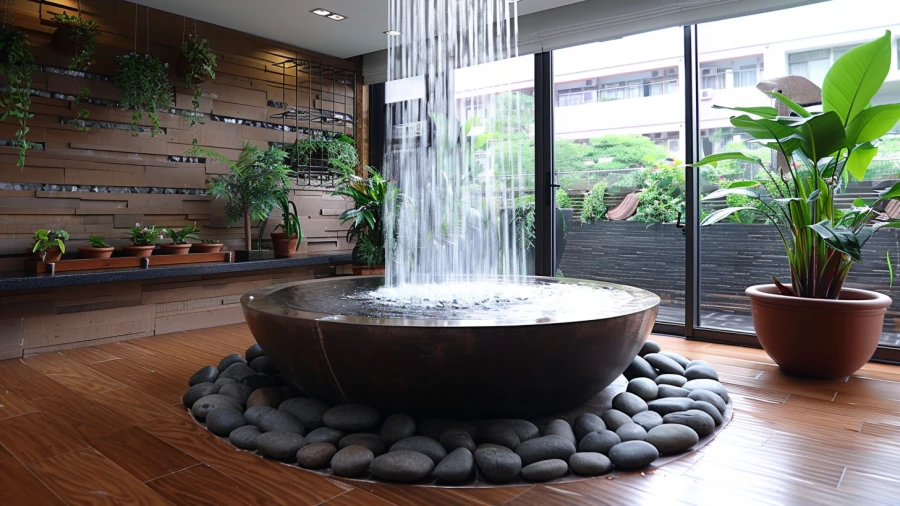 20 Creative Indoor Water Fountain Ideas that Bring Serenity Home