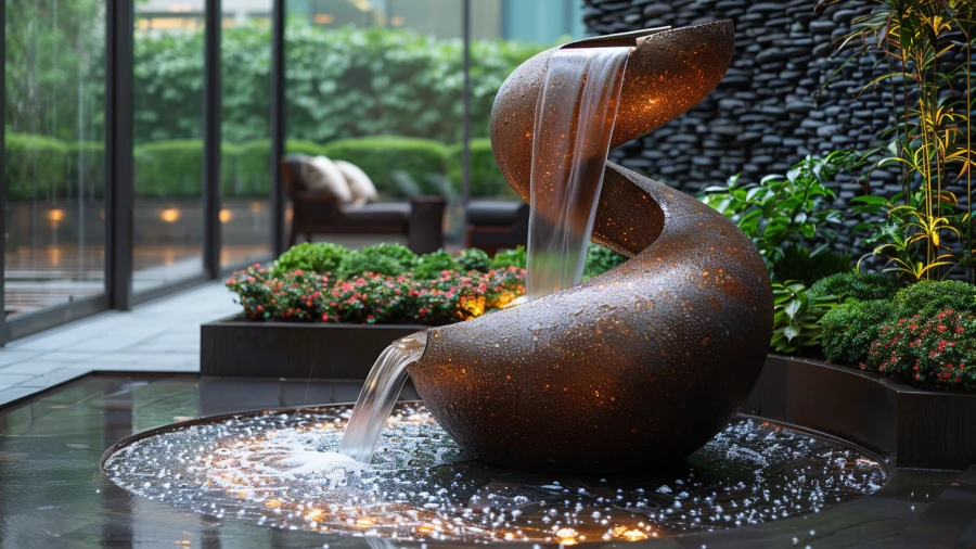 20 Creative Indoor Water Fountain Ideas that Bring Serenity Home